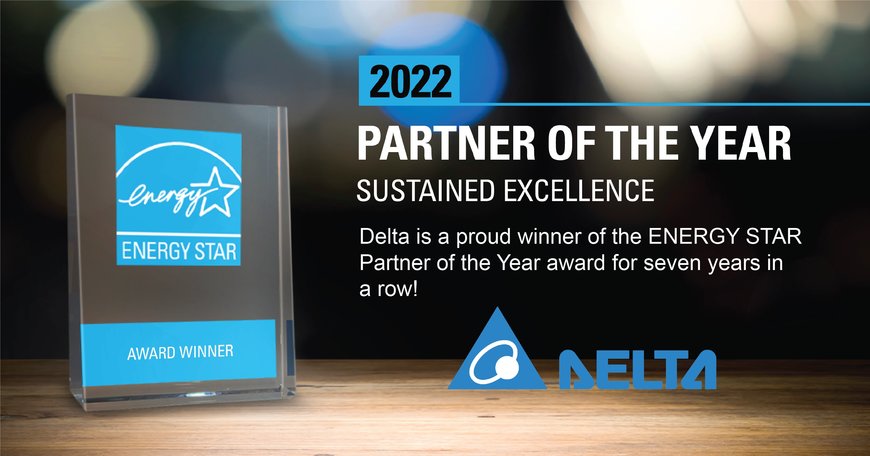 Delta Recognized with ENERGY STAR® Award for Seventh Year in a Row for its Broad Line of Energy-Saving Ventilation Fans